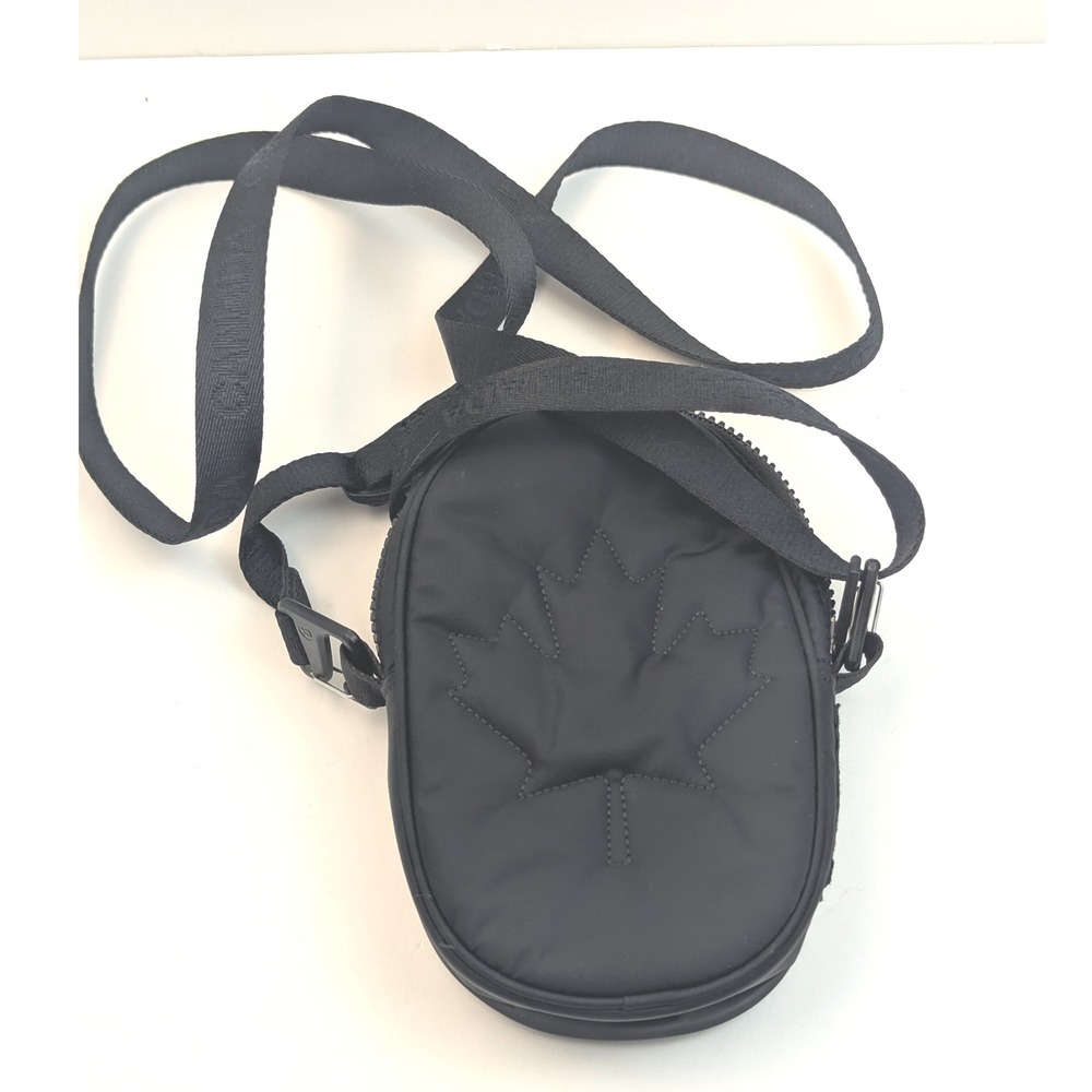 Lululemon Crossbody Bag‎ Black Maple Leaf Canada Olympics Partner